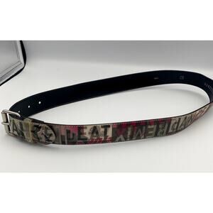 Dj Festival Vintage Lenticular Belt Size Large